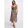 Morgan zomerjurk beige