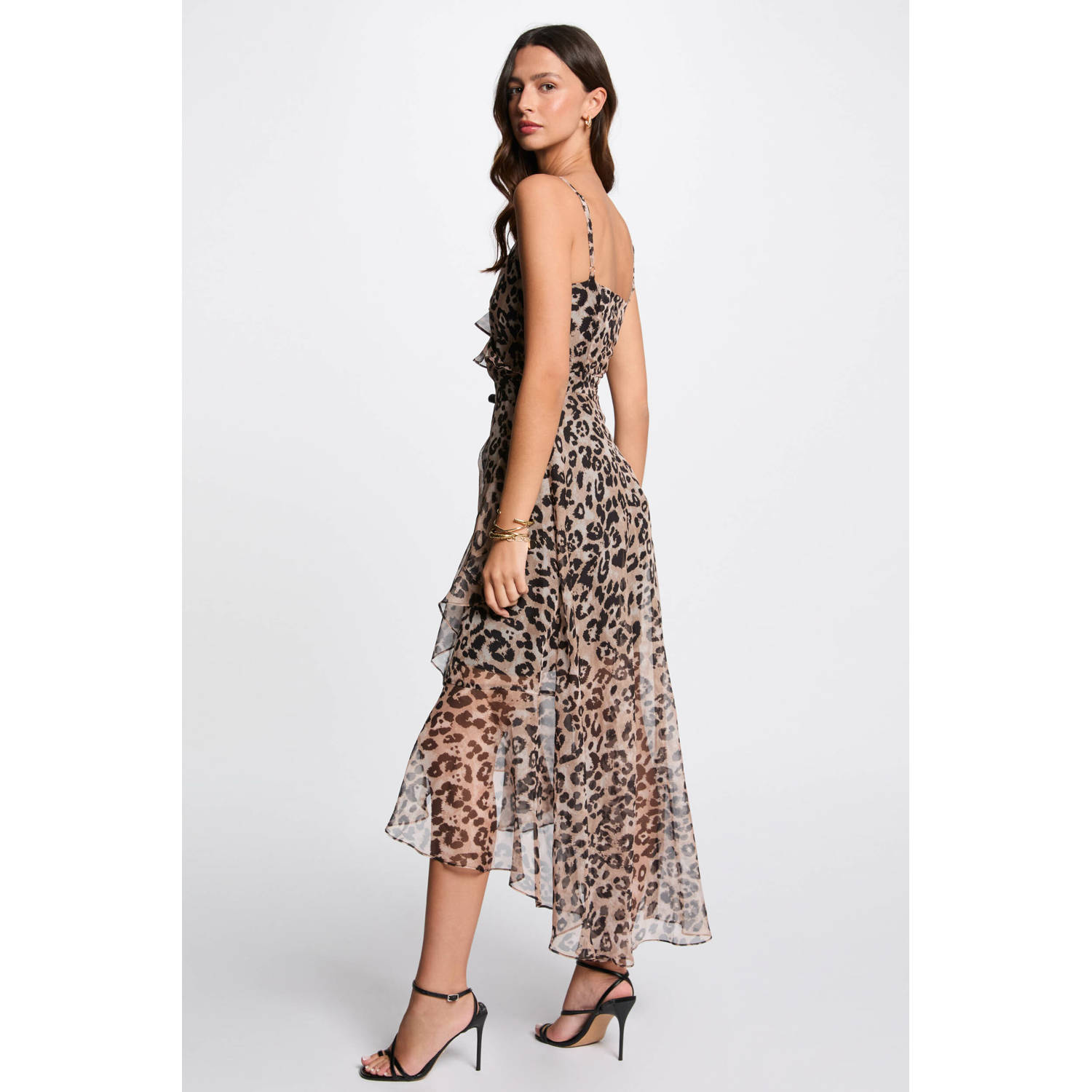 Morgan zomerjurk beige