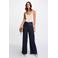 Morgan mouwloze top zand met glitter