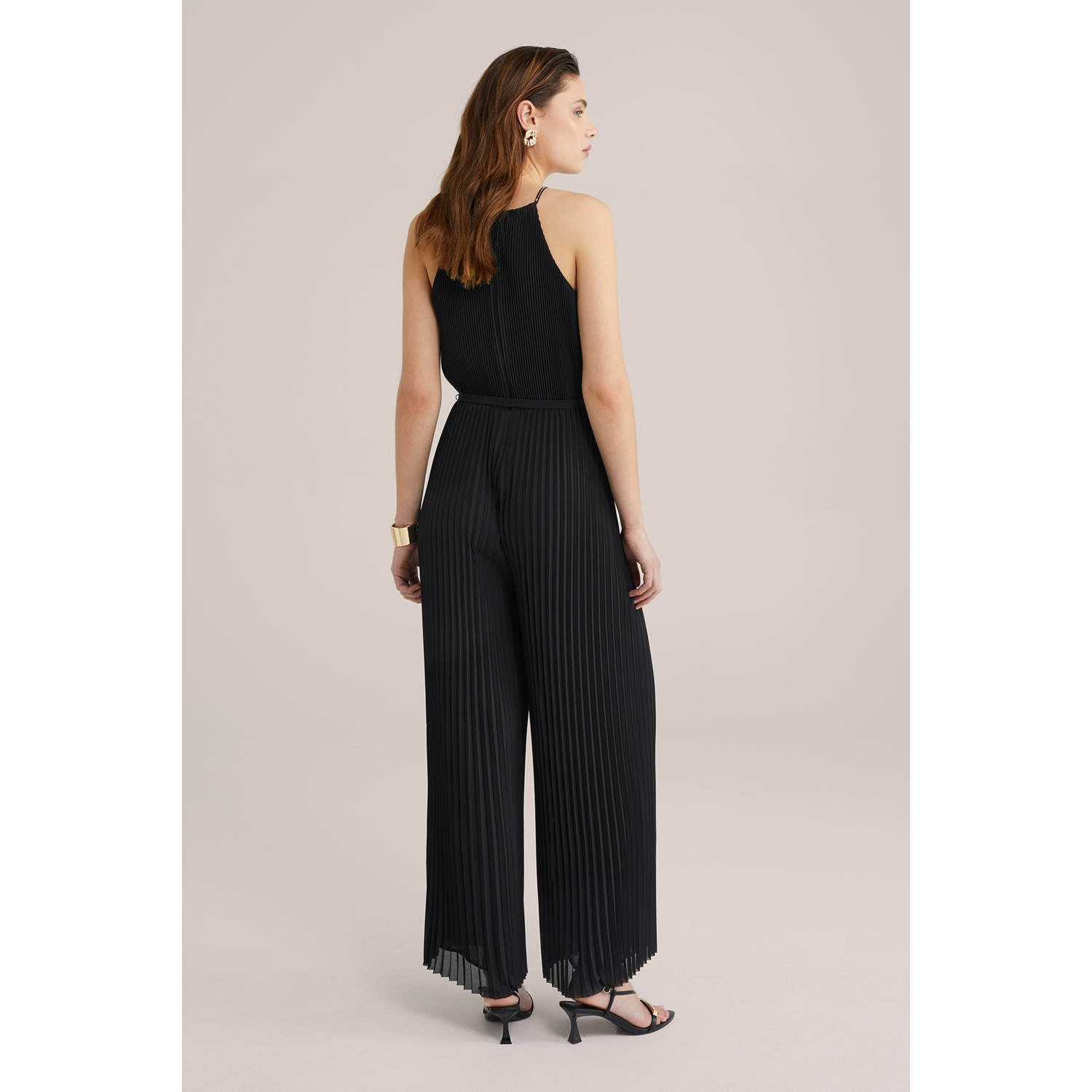WE Fashion jumpsuit zwart