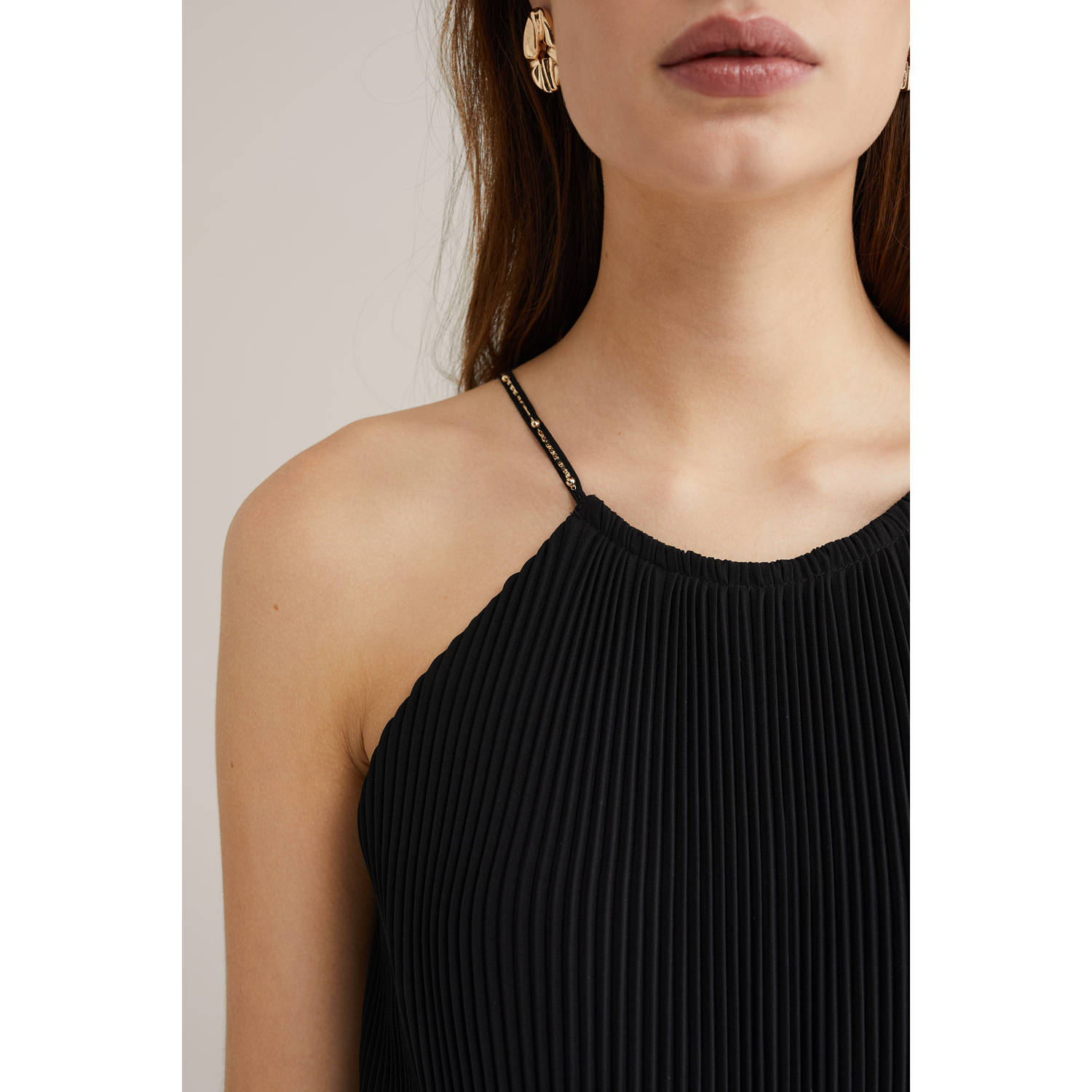 WE Fashion jumpsuit zwart