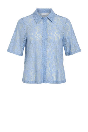 blouse lichtblauw