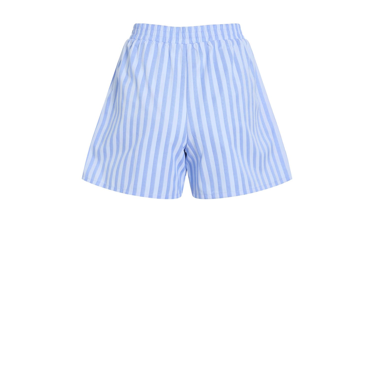 VILA regular waist casual short blauw