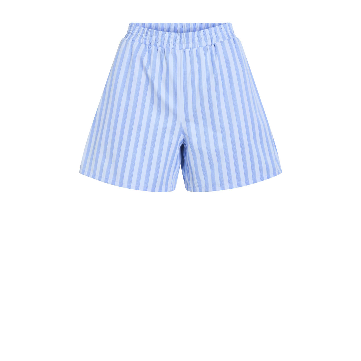 VILA regular waist casual short blauw