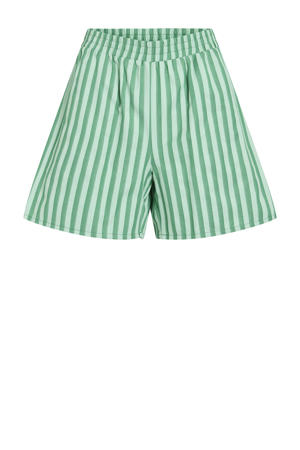 regular waist casual short groen