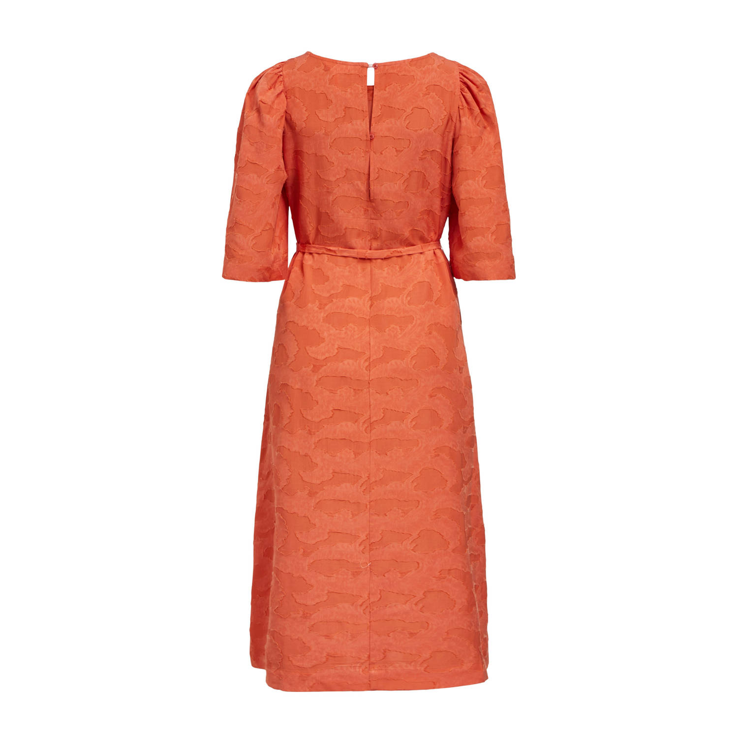 OBJECT midi jurk oranje