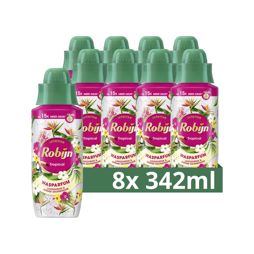 Robijn Intense Tropical wasparfum - 8 x 342 ml