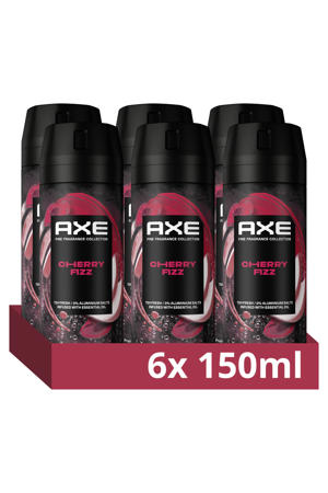 Cherry Fizz Premium deodorant bodyspray - 6 x 150 ml