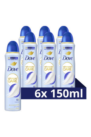 Talco anti-transpirant deodorant spray - 6 x 150 ml