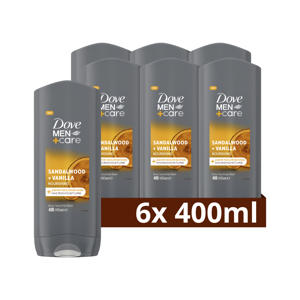Sandalwood + Vanilla 3-in-1 douchegel - 6 x 400 ml