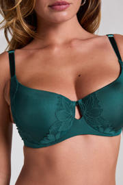 thumbnail: Hunkemöller voorgevormde beugelbh Lana donkergroen