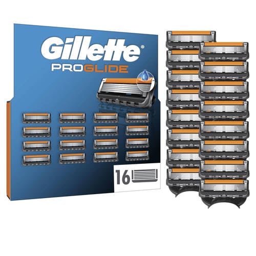 Wehkamp Gillette Fusion5 Proglide Scheermesjes - 16 stuks aanbieding