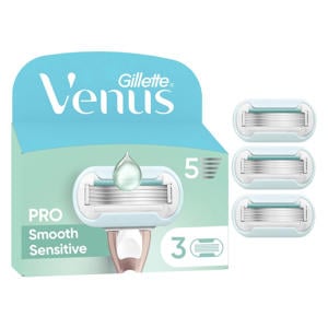 Pro Smooth Sensitive Scheermesjes - 3 stuks