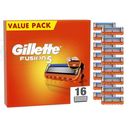 Wehkamp Gillette Fusion Scheermesjes - 16 stuks aanbieding