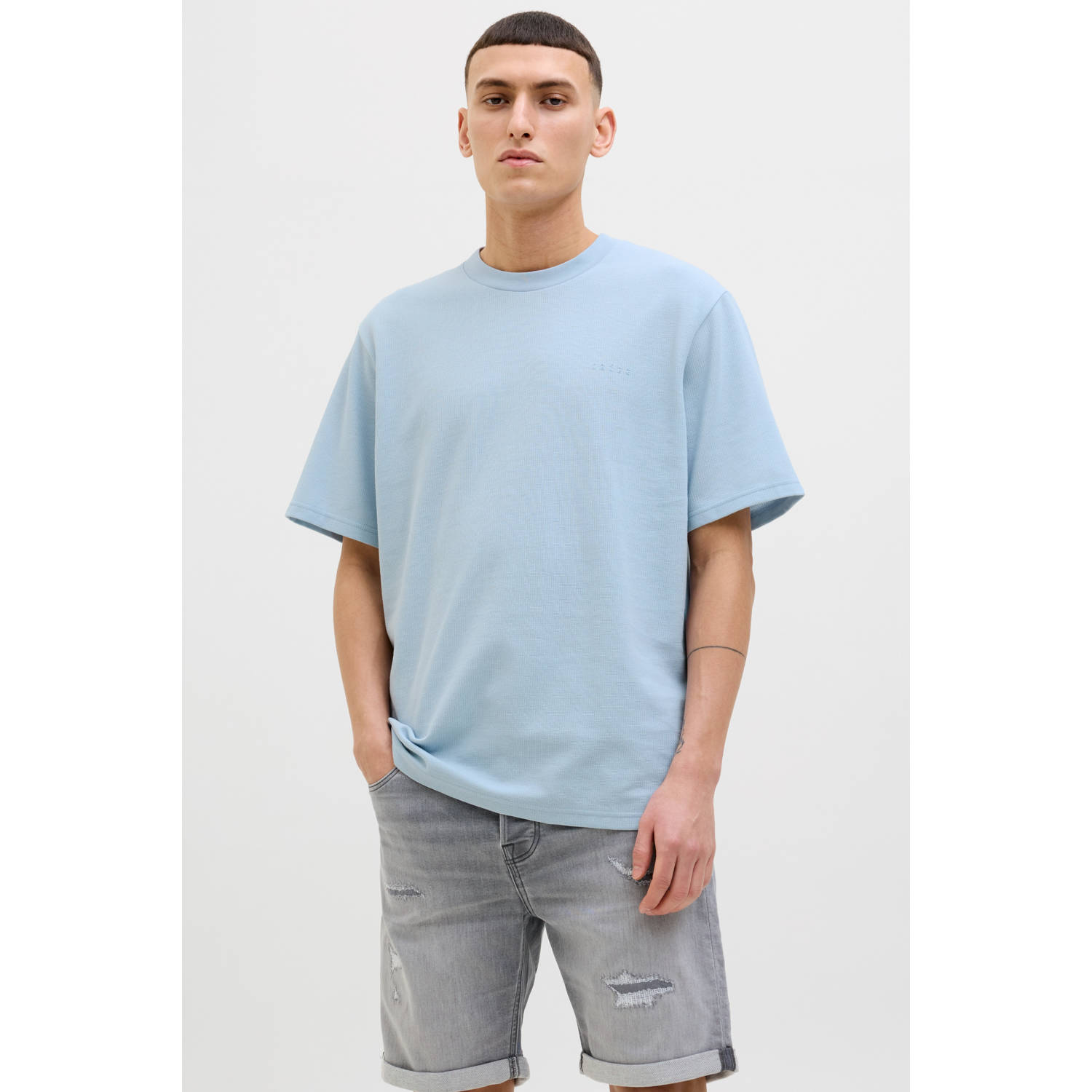 JACK & JONES CORE T-shirt lichtblauw
