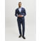 JACK & JONES PREMIUM gemêleerd slim fit colbert JPRRIVIERA met linnen donkerblauw