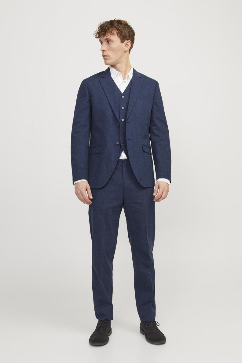 Jack & Jones PREMIUM JPRRIVIERA TROUSER SLIM FIT - Broek - night sky Jack & Jones PREMIUM JPRRIVIERA TROUSER SLIM FIT - Broek - night sky