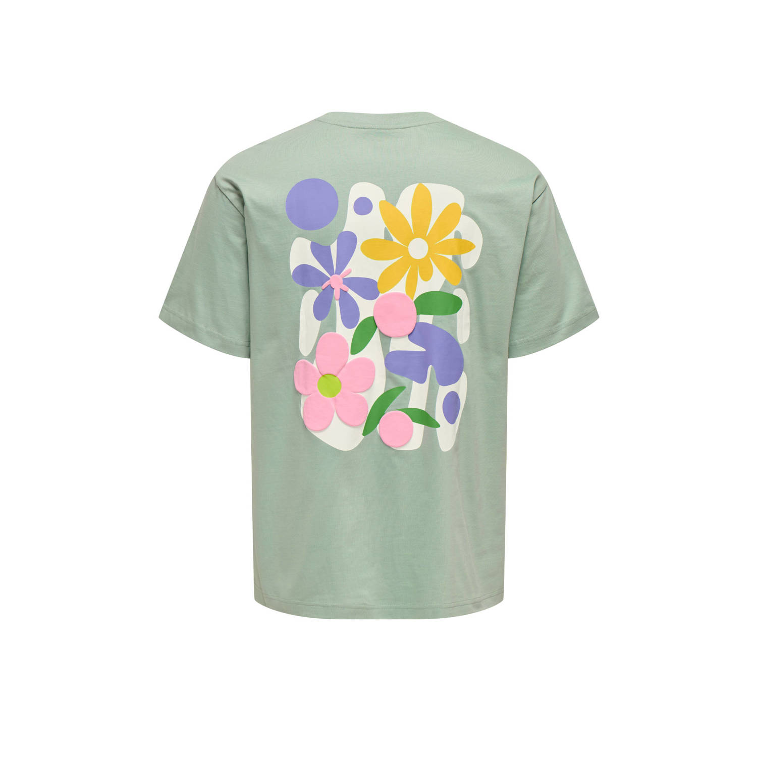 ONLY & SONS T-shirt lichtgroen