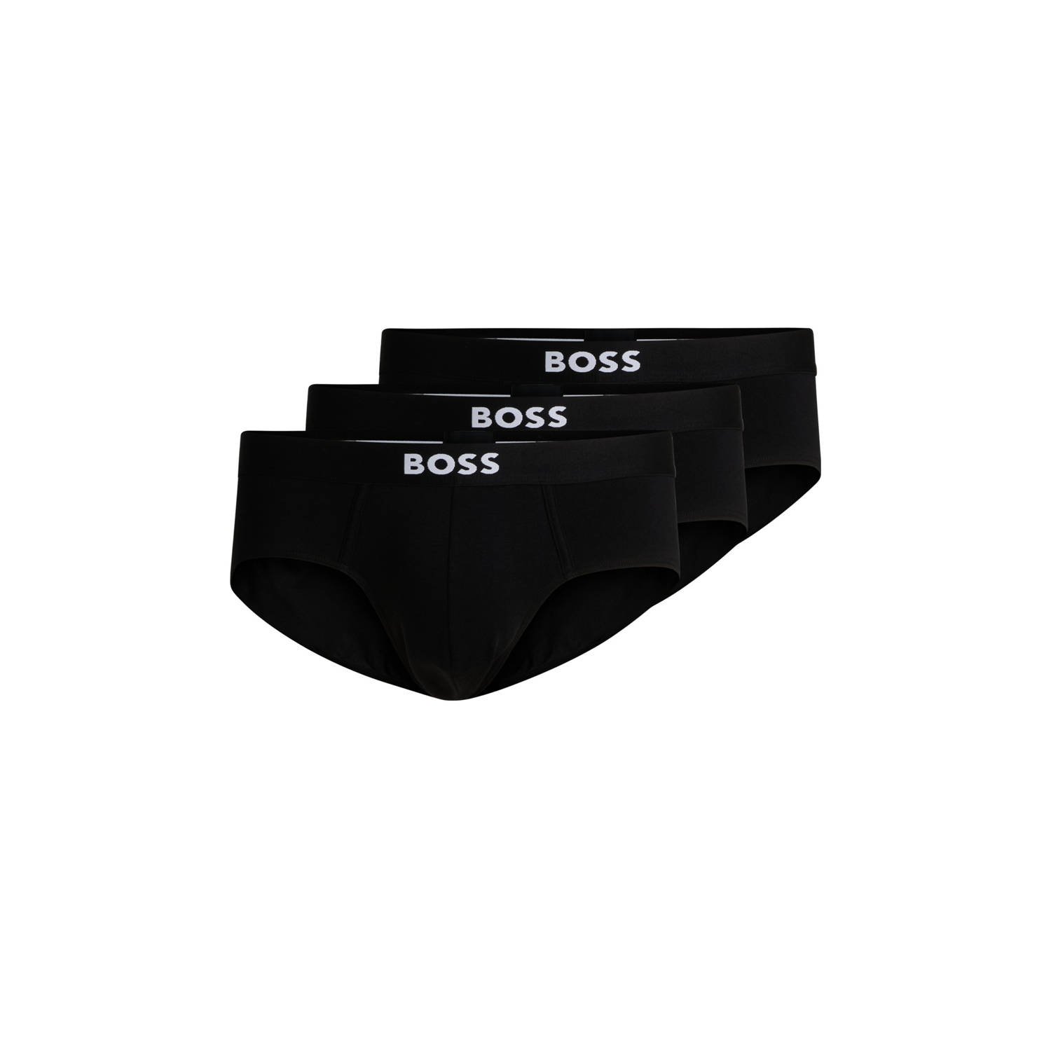 Boss Slip met elastische band met logo in een set van 3 stuks model 'ONE'