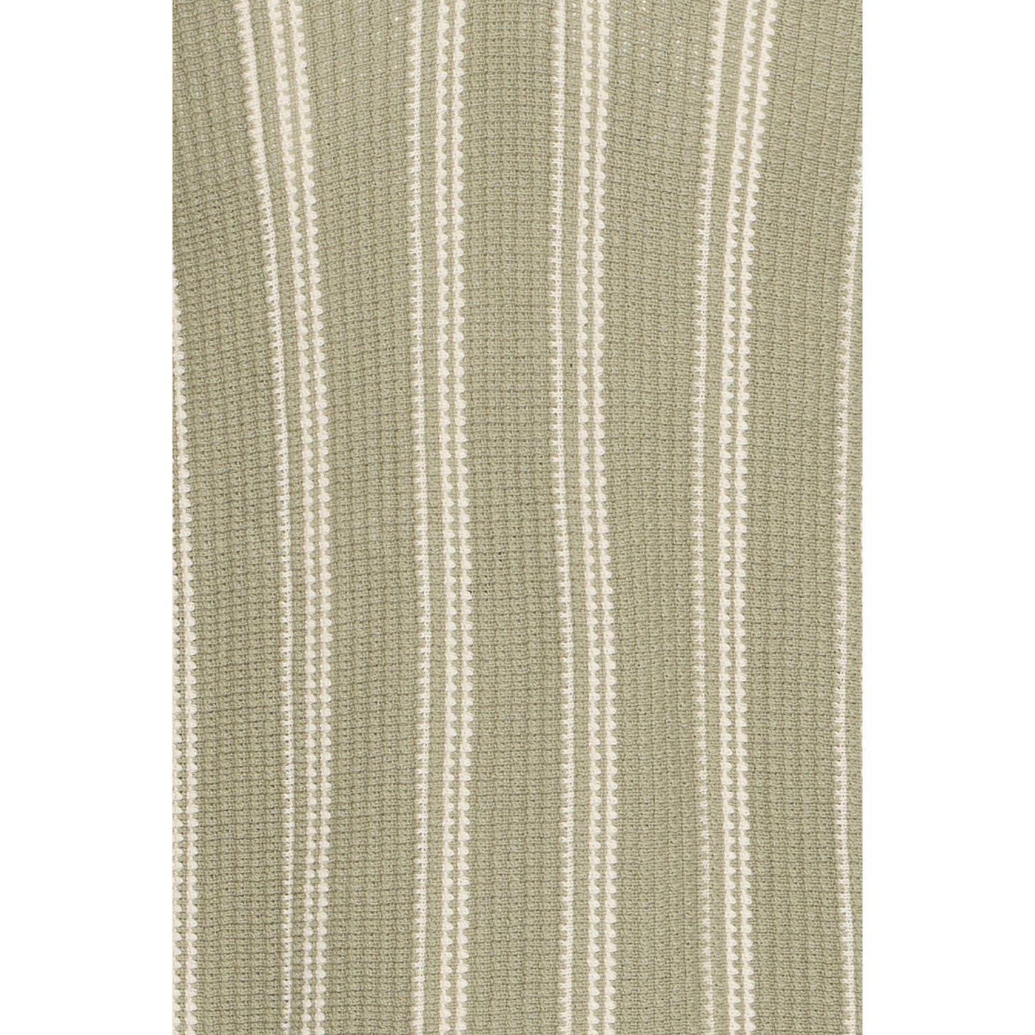 Blend regular polo gebreid olijfgroen