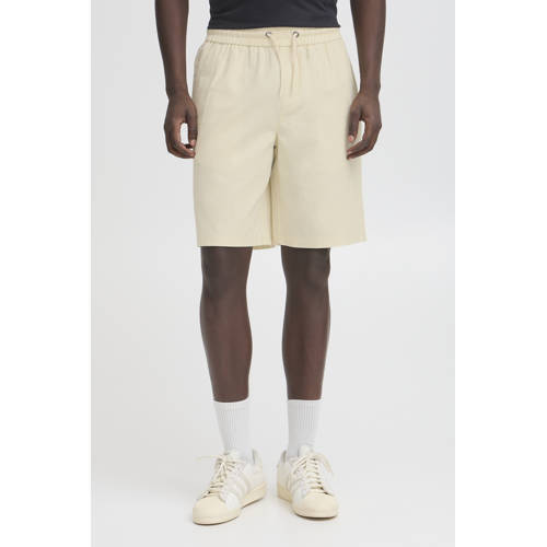 Blend linnen regular chino short zand afbeelding