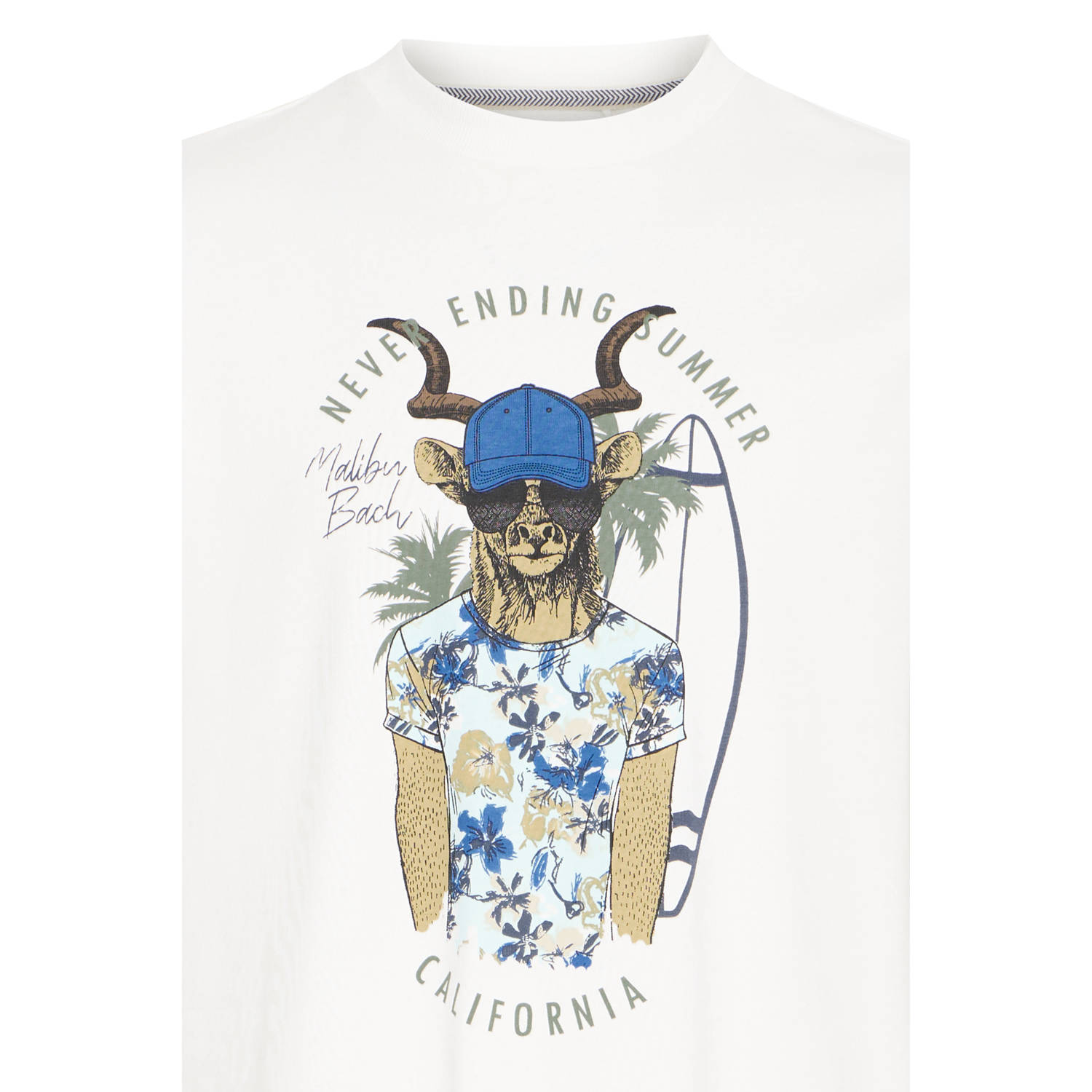 Blend T-shirt wit