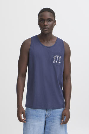 T-shirt donkerblauw
