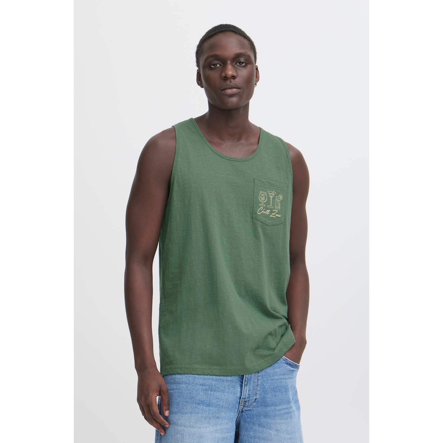 Blend T-shirt groen