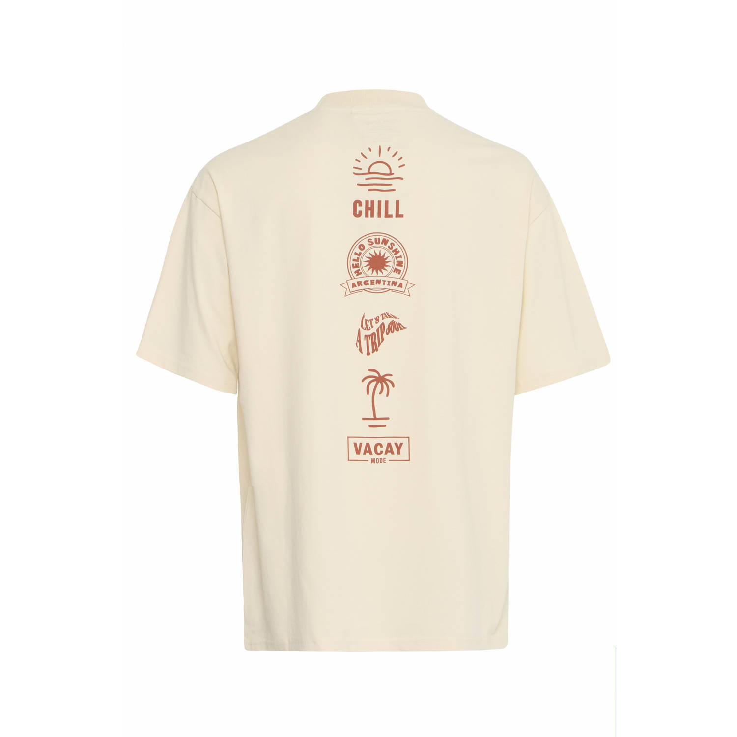 Blend T-shirt zand