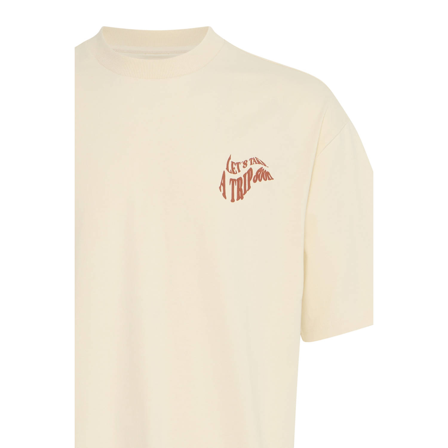 Blend T-shirt zand