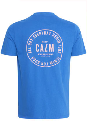 T-shirt blauw