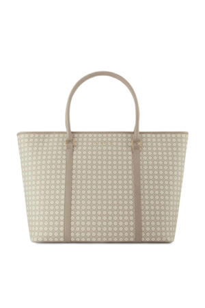  shopper met logoprint Alvin beige