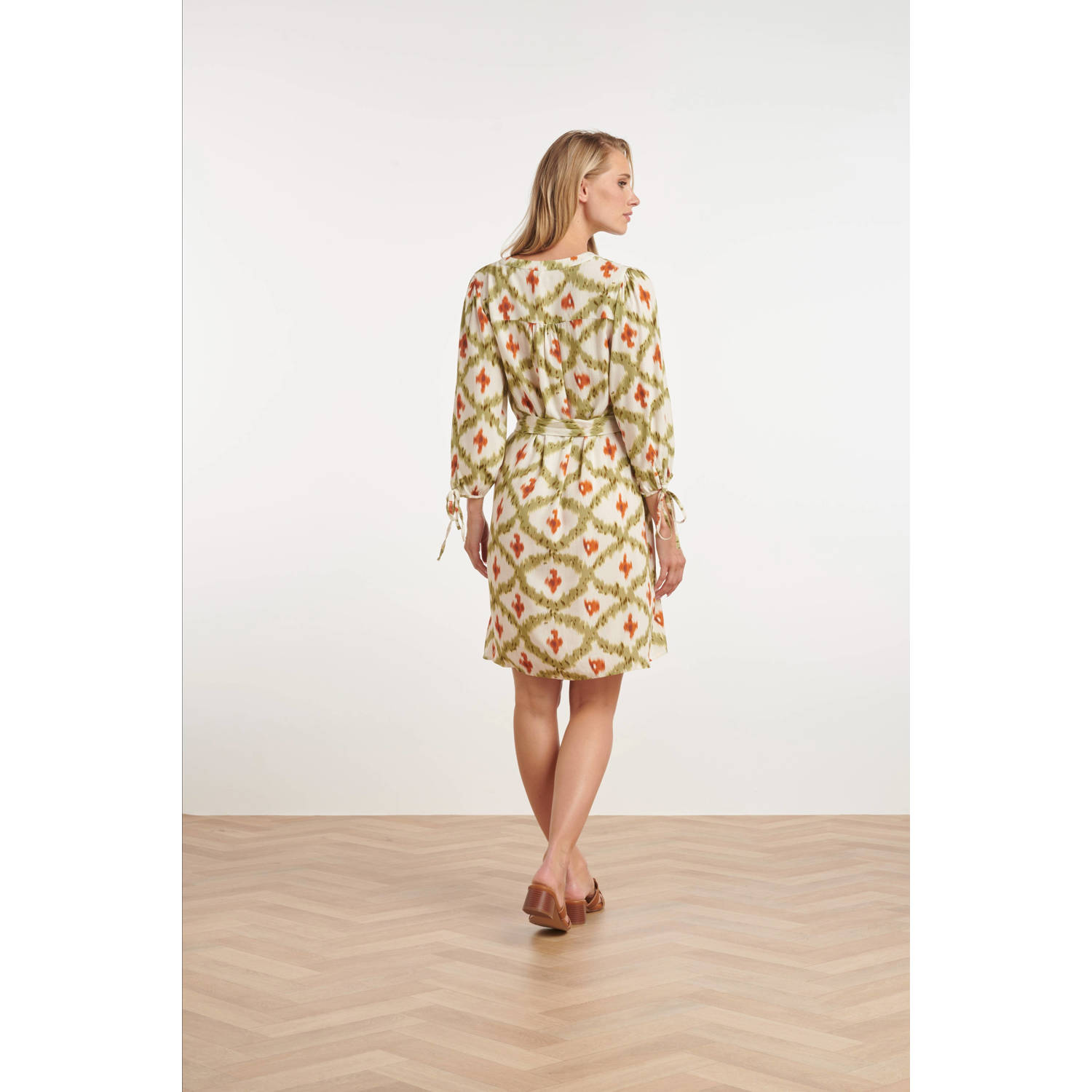 Smashed Lemon zomerjurk groen