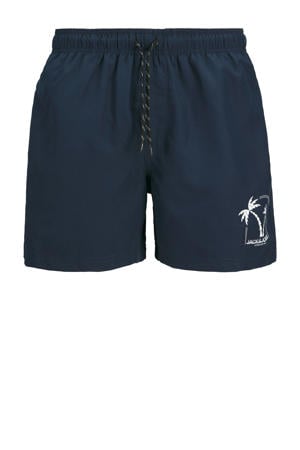 zwemshort + handdoek + tas donkerblauw