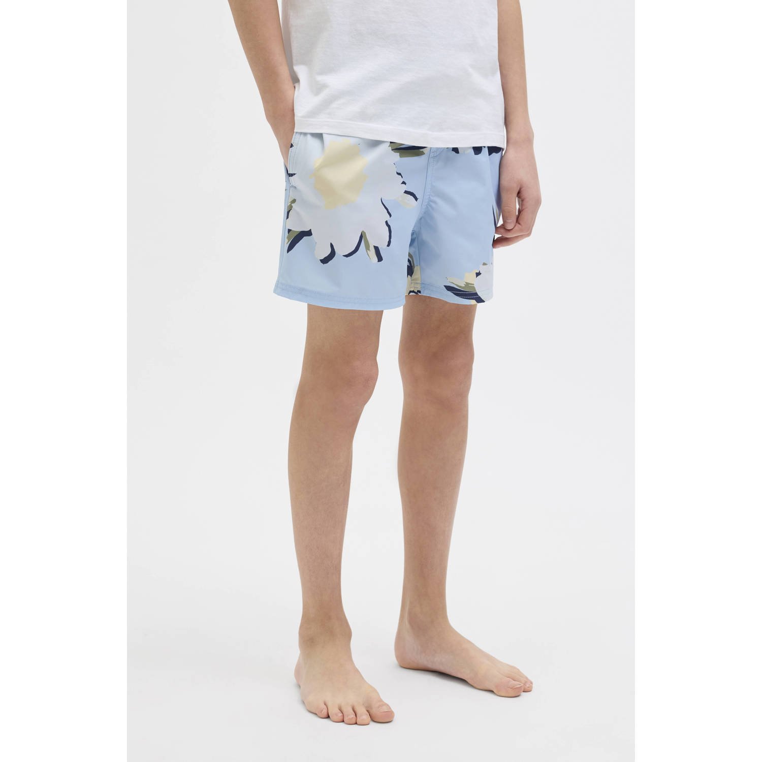 JACK & JONES JUNIOR zwemshort lichtblauw