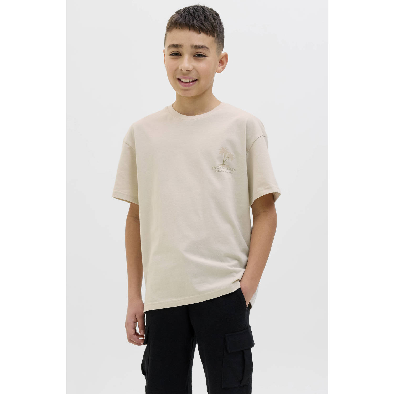 Jack & jones T-shirt met labelprint model 'SUMMER'