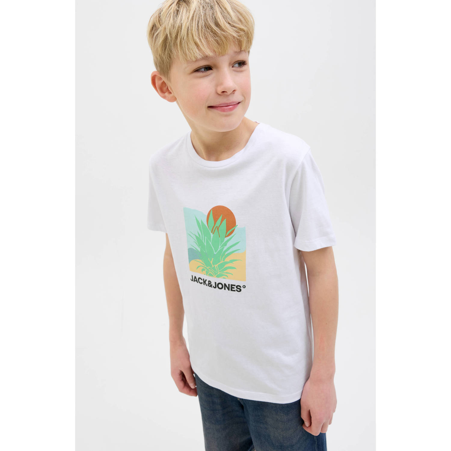 Jack & jones Barbados Crew Shirt Jongens