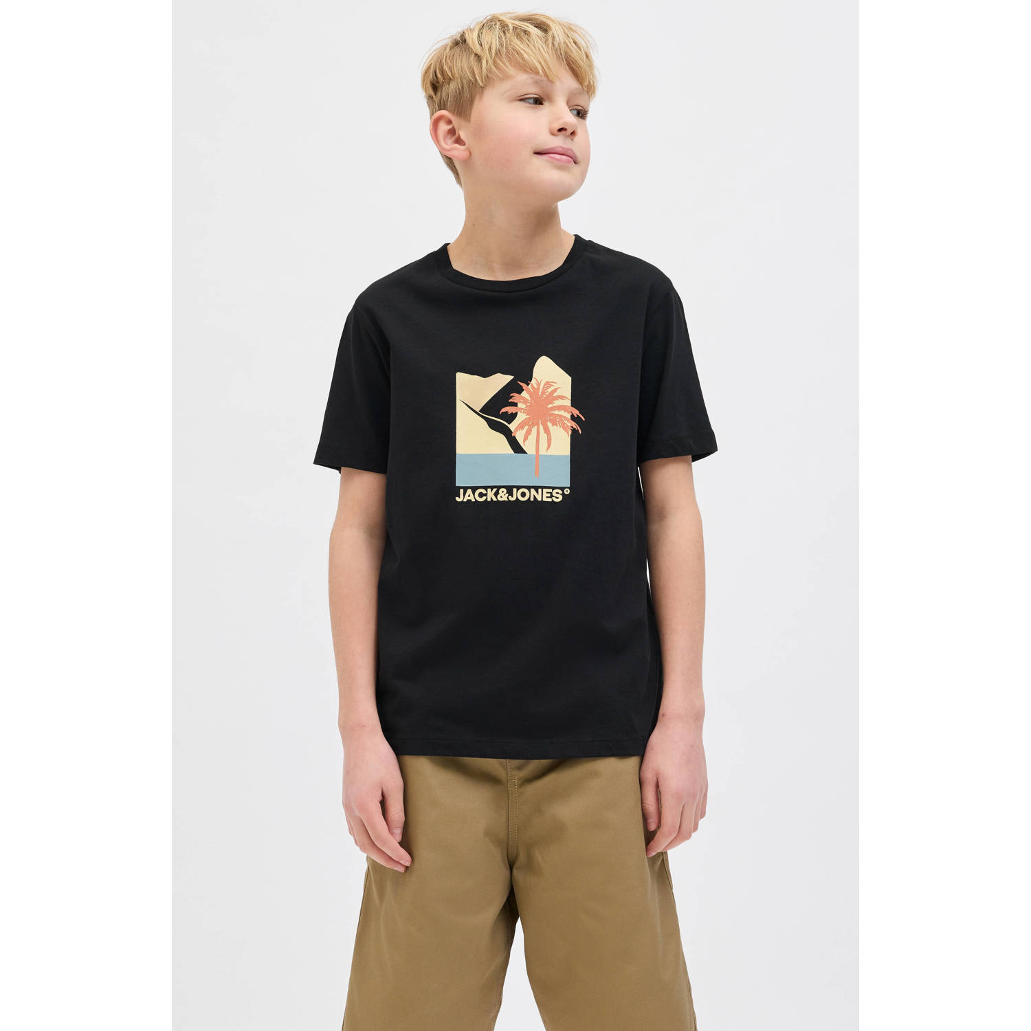 Jack & jones Barbados Crew Shirt Jongens