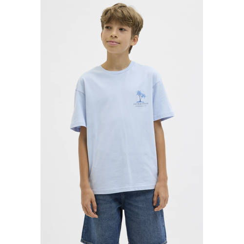 JACK & JONES JUNIOR T-shirt lichtblauw afbeelding