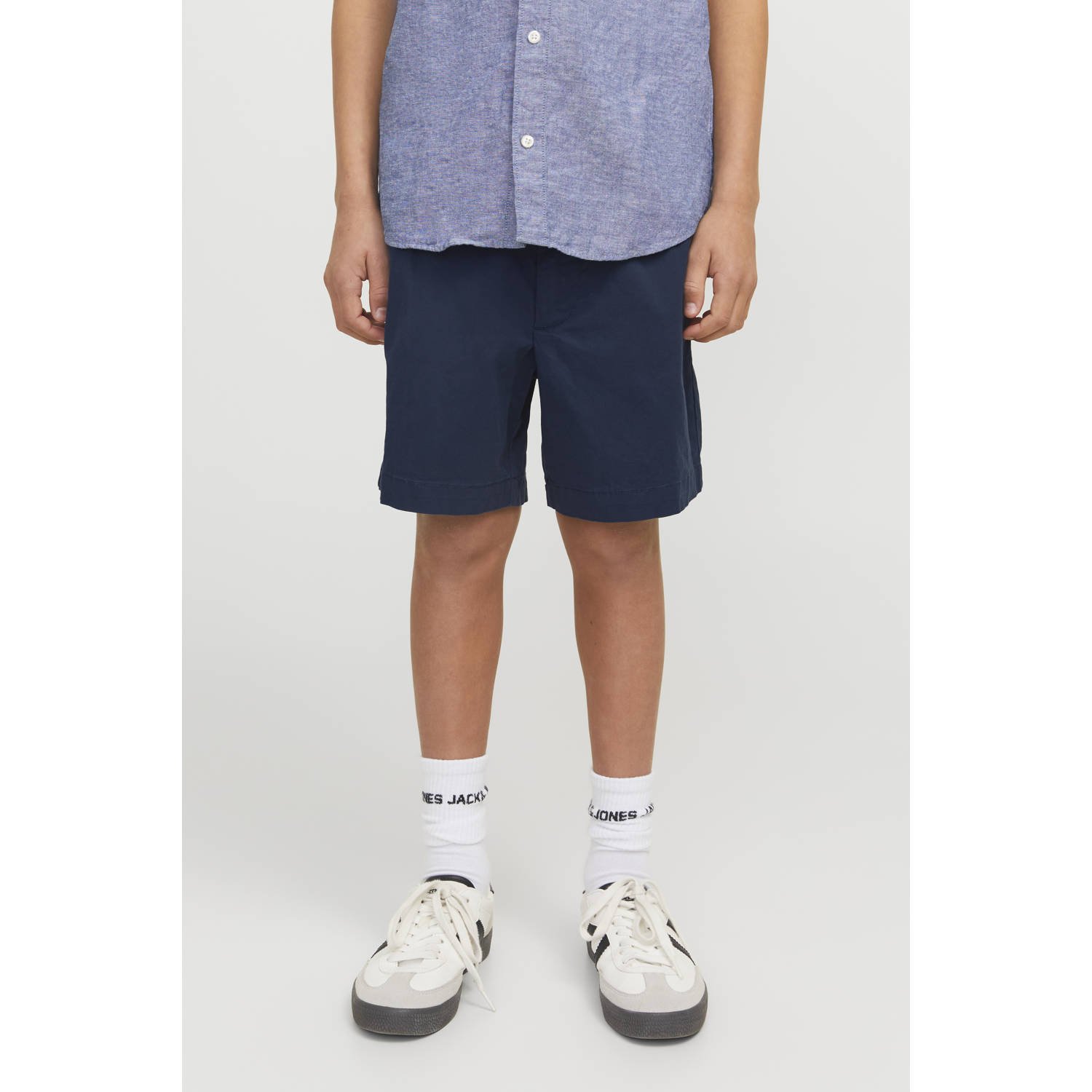 Jack & jones Korte broek met elastische band en steekzakken model 'JAIDEN'