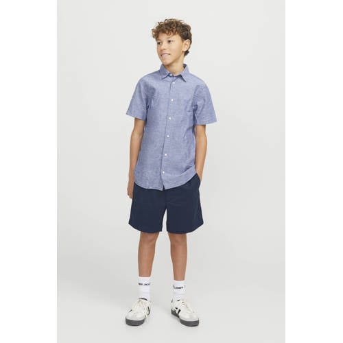 JACK & JONES JUNIOR relaxed casual short donkerblauw afbeelding