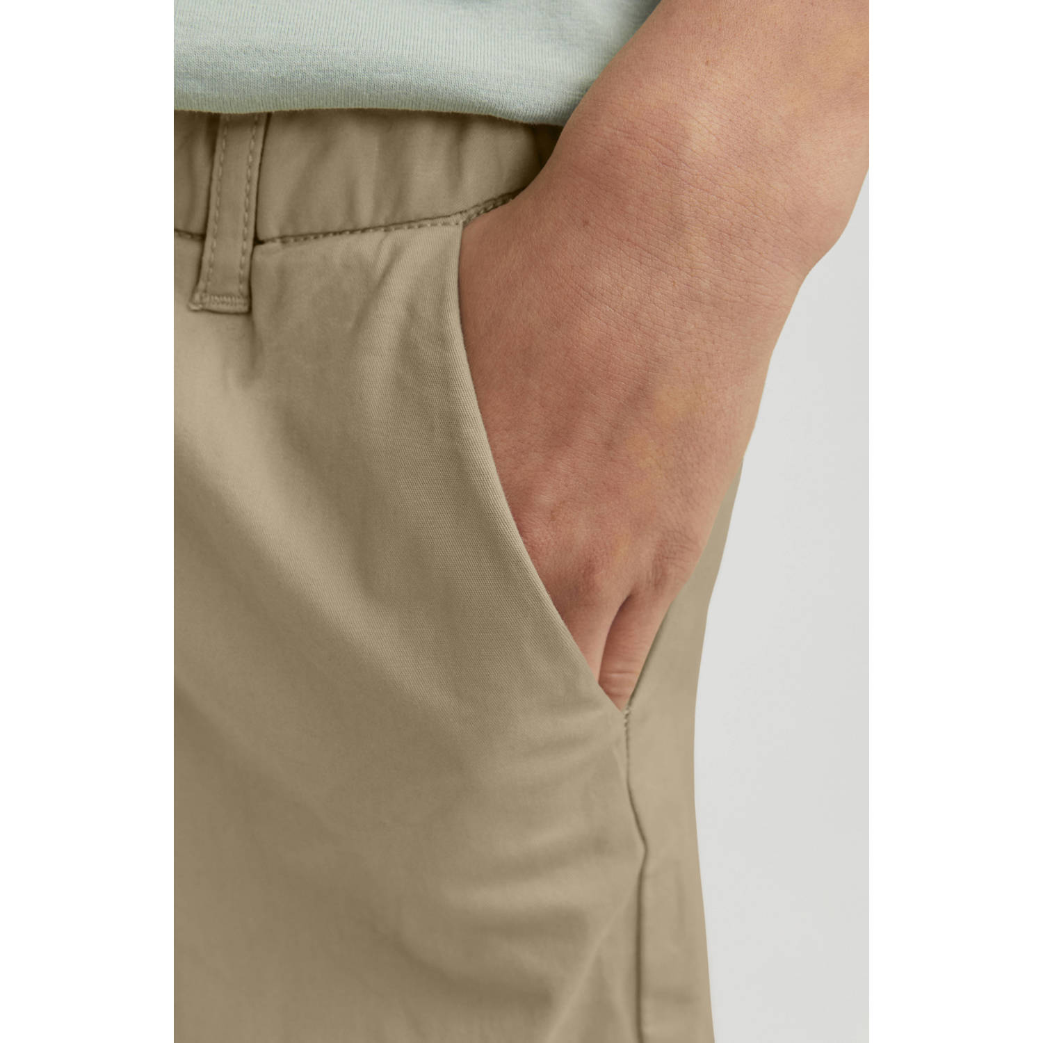 JACK & JONES JUNIOR relaxed casual short lichtbruin
