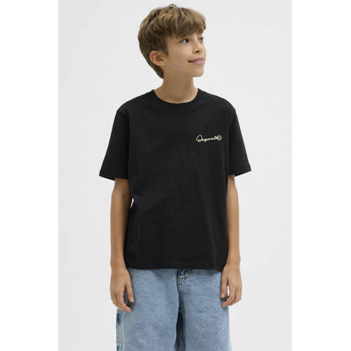JACK & JONES JUNIOR T-shirt zwart afbeelding