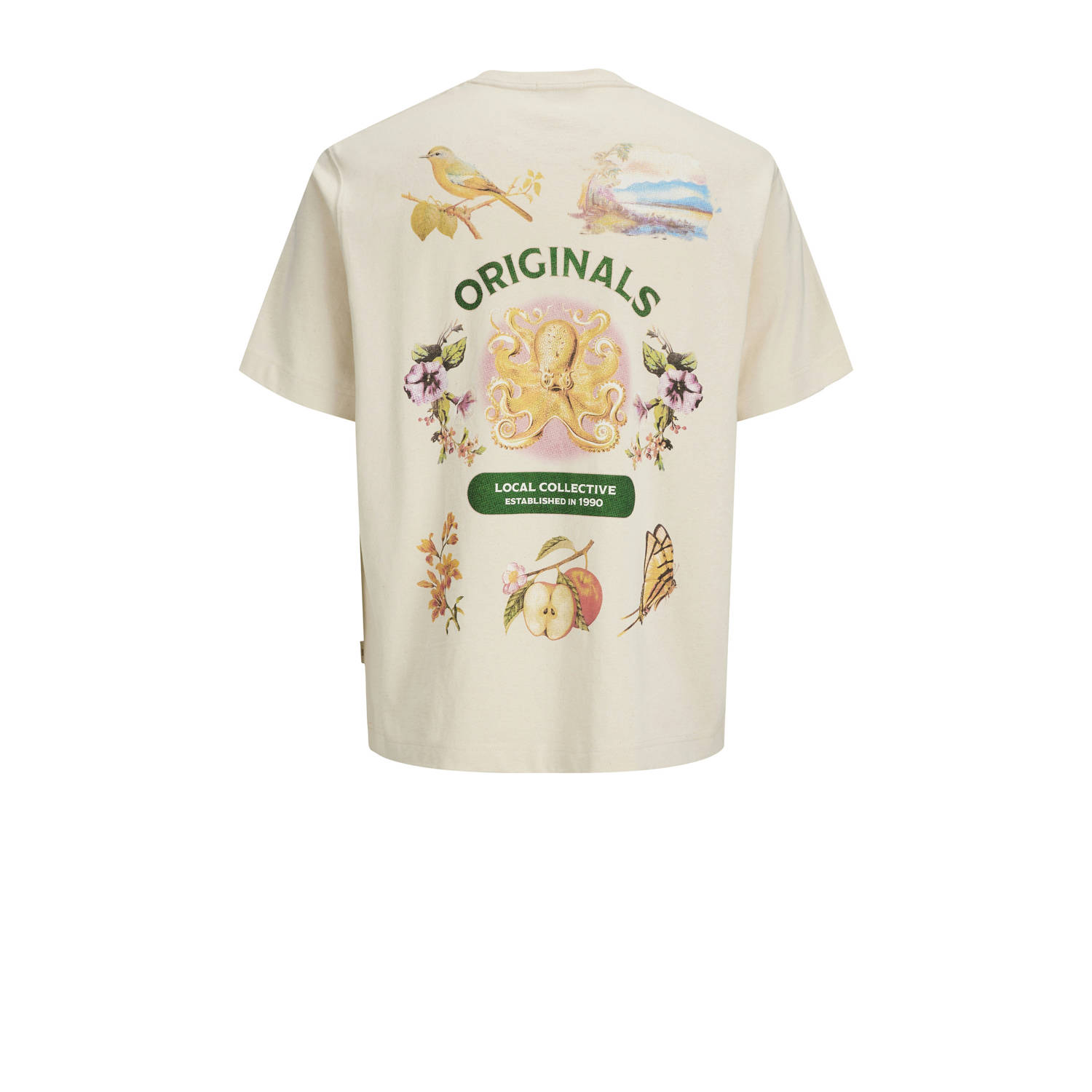 JACK & JONES JUNIOR T-shirt ecru