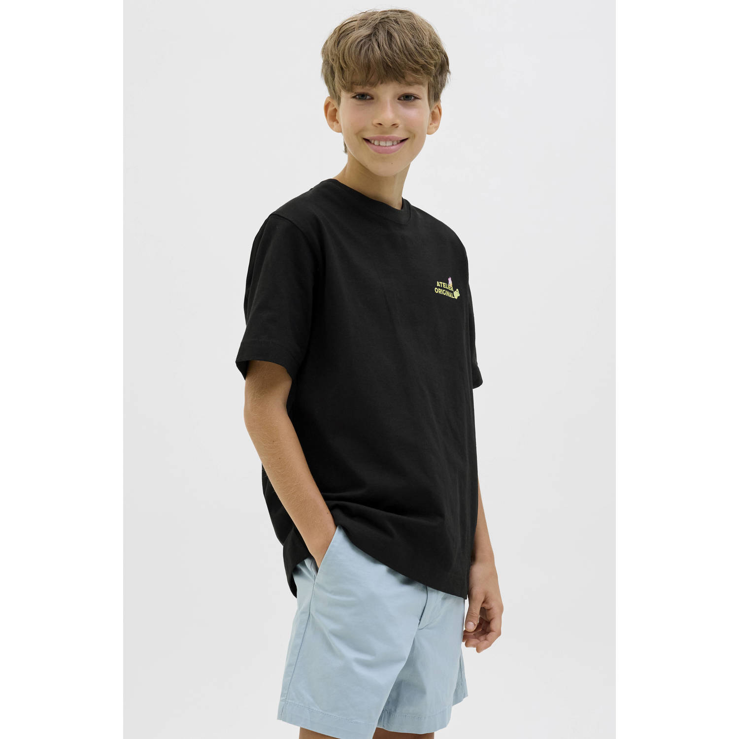 JACK & JONES JUNIOR T-shirt zwart