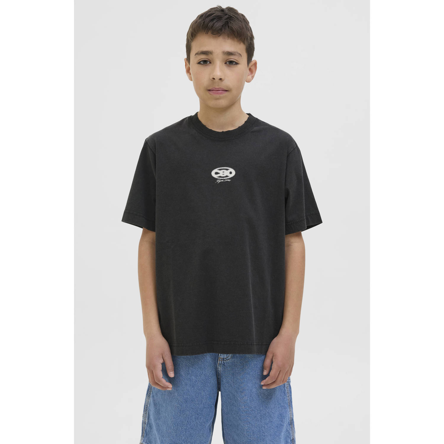 JACK & JONES JUNIOR T-shirt zwart