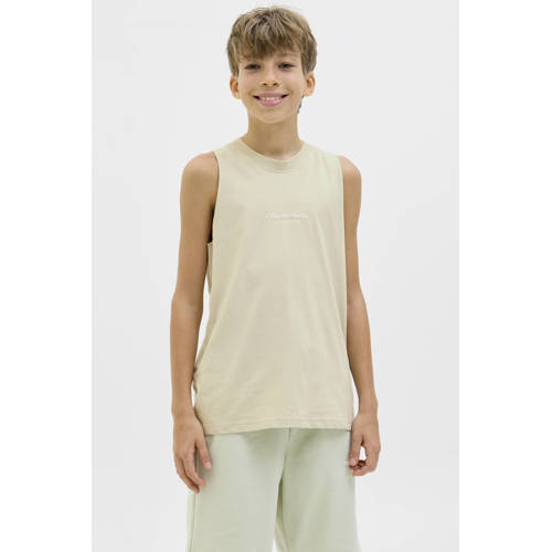 JACK & JONES JUNIOR tanktop groen afbeelding