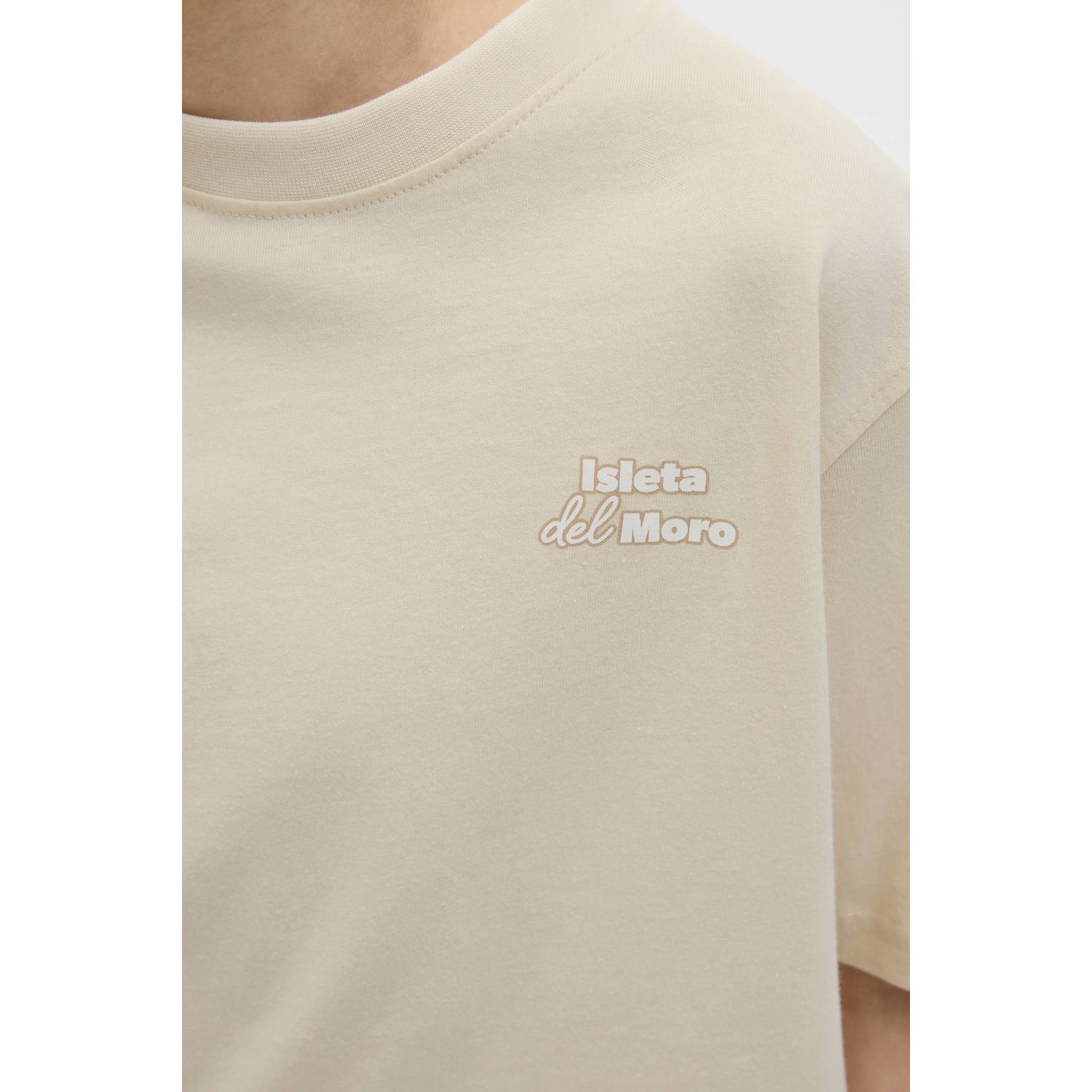 JACK & JONES JUNIOR T-shirt ecru