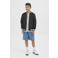 JACK & JONES JUNIOR polo lichtgrijs fijn gebreid
