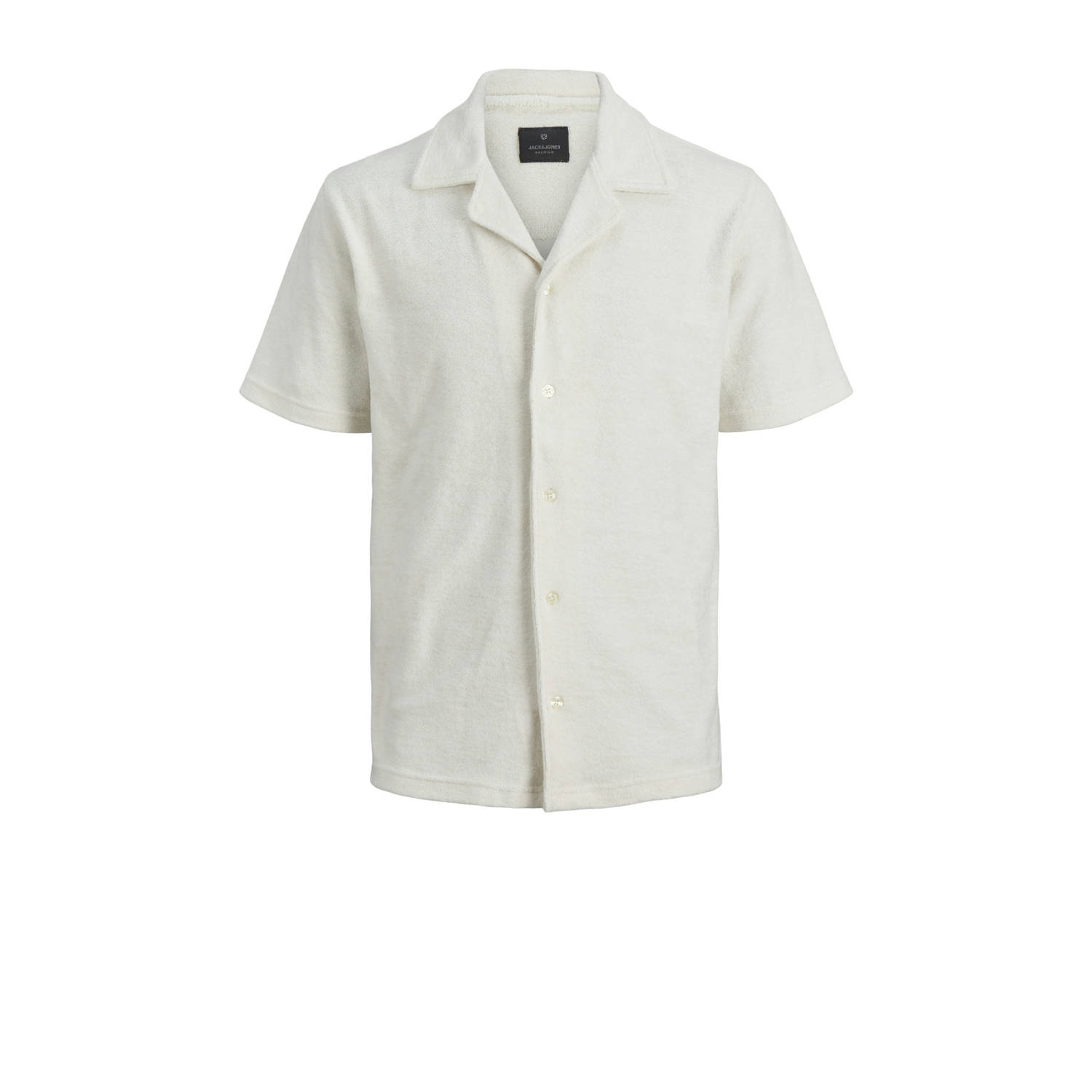 JACK & JONES JUNIOR polo wit gebreid